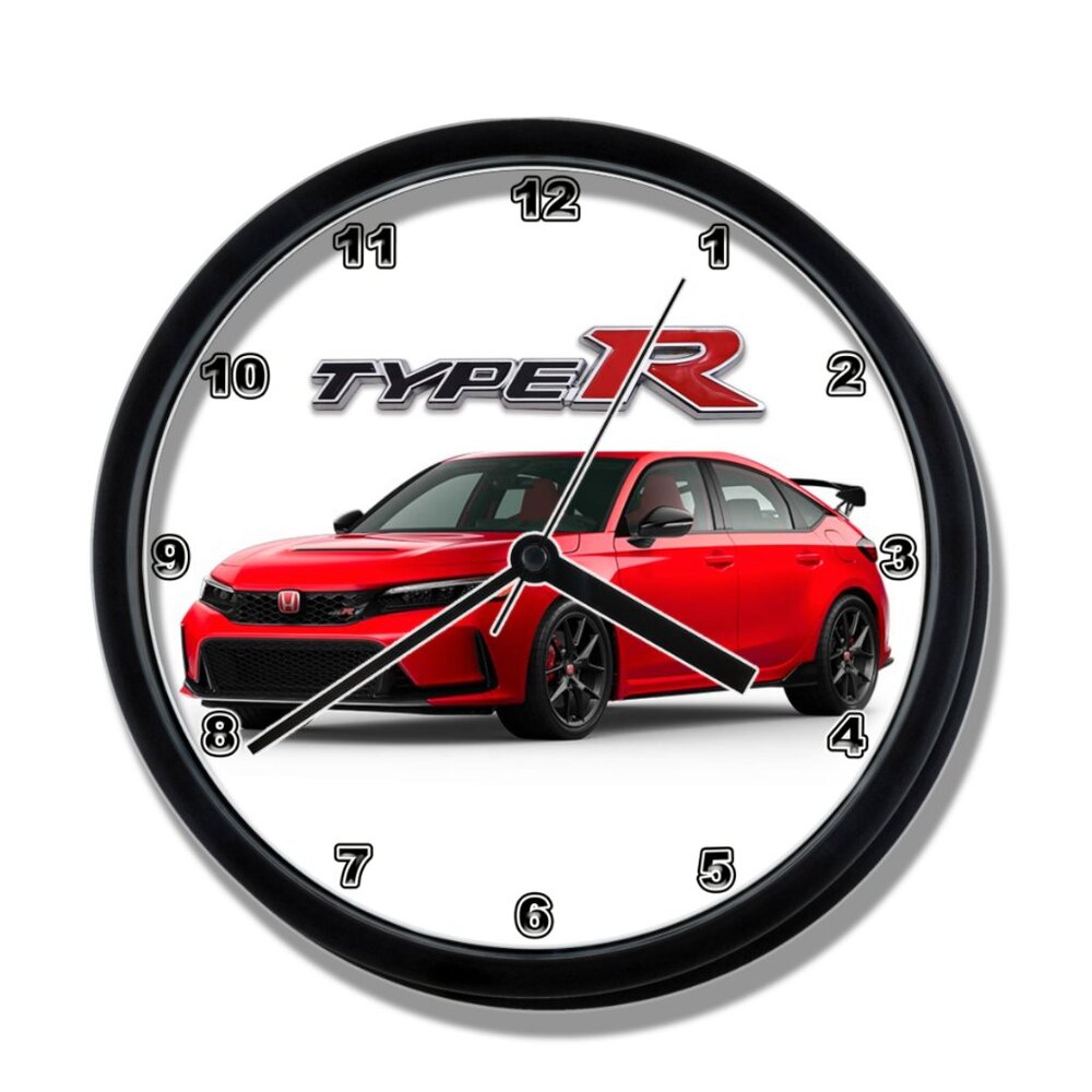 Honda civic type R RED wall clock NEW